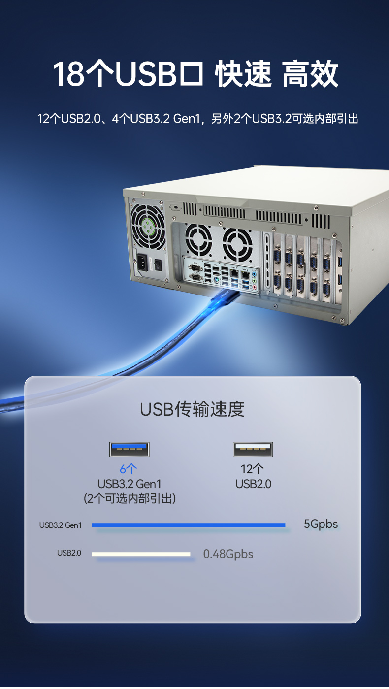 國產化2U工控機,銀河麒麟系統工控主機,DT-61025-UD2KMB.jpg